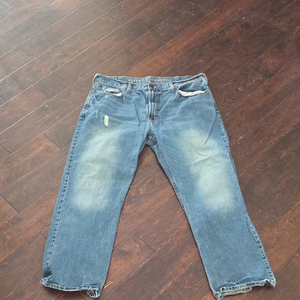 American Eagle Outfitters Relaxed Blue Jeans
